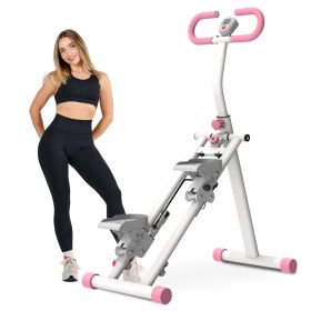 Stair Stepper for Home-Upgrade Vertical Climber Workout Machine for Full-Body Exercise Climber Fitness Equipment with Stable Frame Adjustable Han