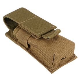 Outdoor Military Fan Flashlight Bag (Option: Khaki)